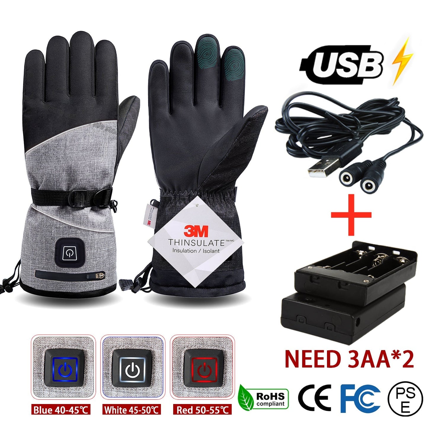 Artic Lane™ Smart Heated Gloves