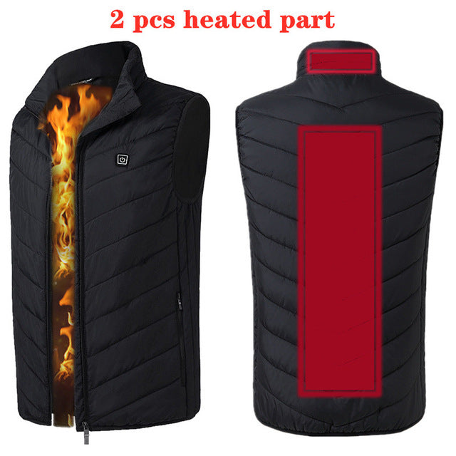 Heated Fleece Vest