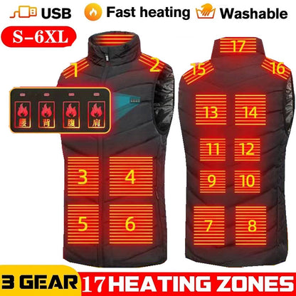 Heated Fleece Vest